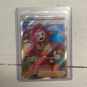 Pokémon trainer card Zisu full art